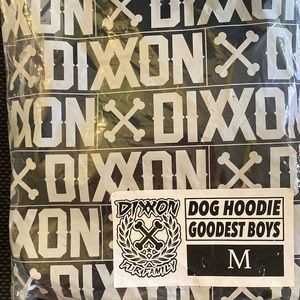 Dixxon dog hoodie